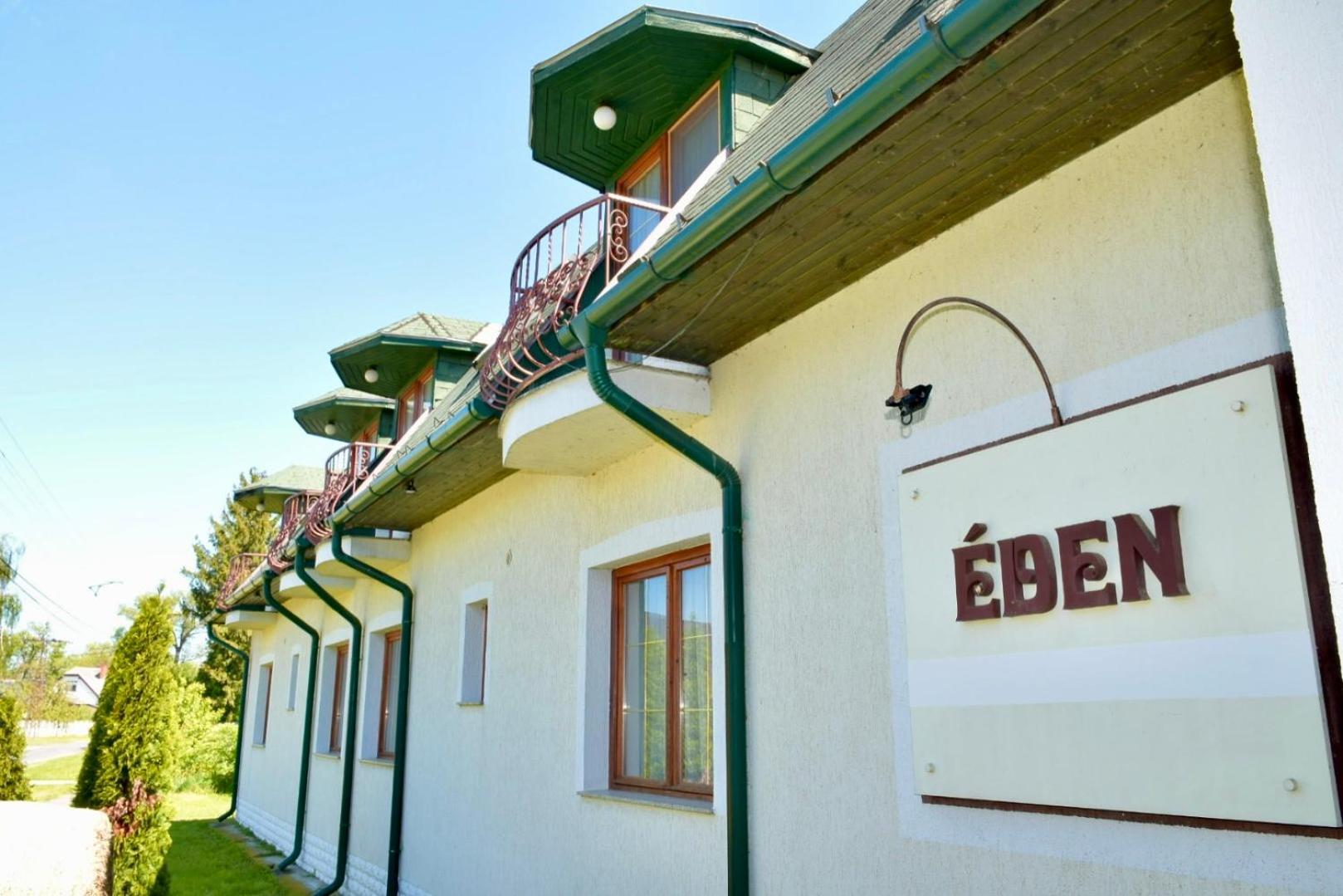 Eden Panzio Aparthotel Bük Buitenkant foto